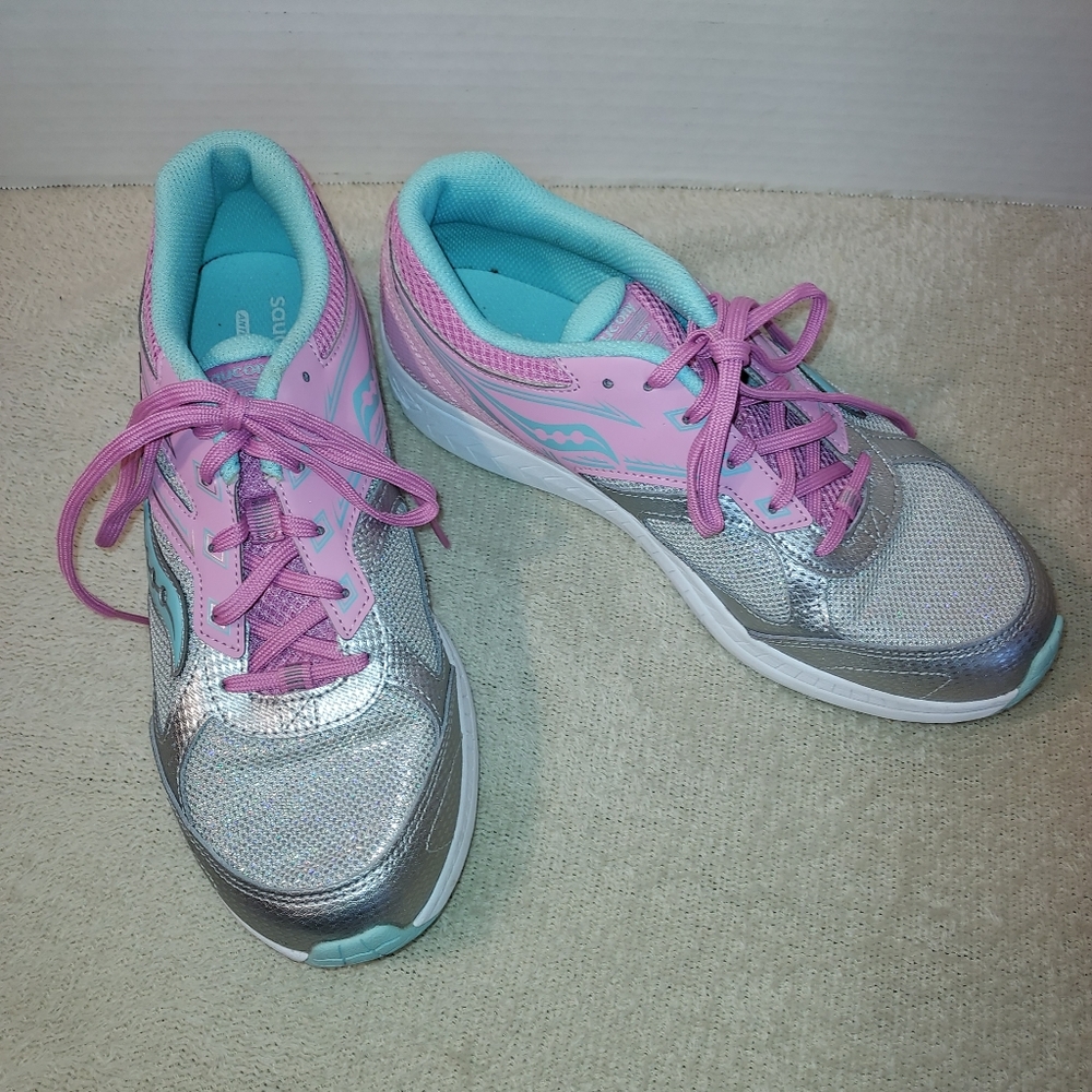 Saucony Cohesion 14 Lt. Pink/Silver Running shoes size 7/39EU